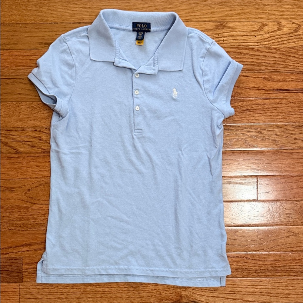 Polo by Ralph Lauren Kids Light Blue Shirt girls